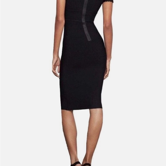 NWT Size L BCBGMAXAZRIA Womens Scalloped Sweetheart Dress - Picture 13 of 15